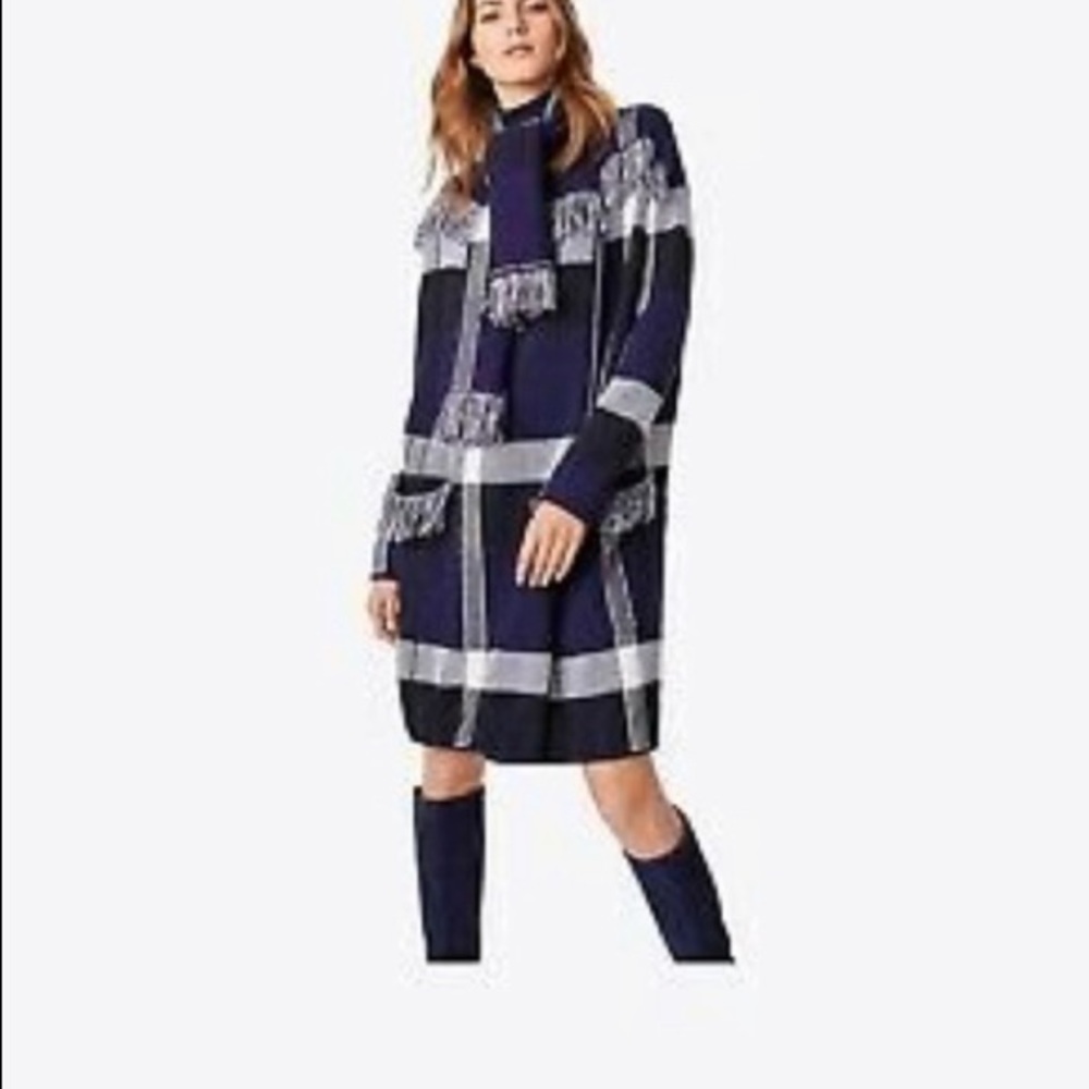 Tory Burch Gwen Sweater Coat - NWT - Picture 3 of 10